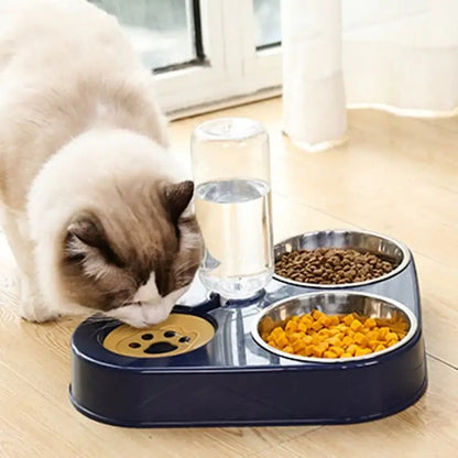 Cat Food Dispenser | Cat Bowl with Water Dispenser | Furry Mart