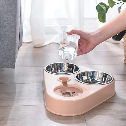 Cat Food Dispenser | Cat Bowl with Water Dispenser | Furry Mart