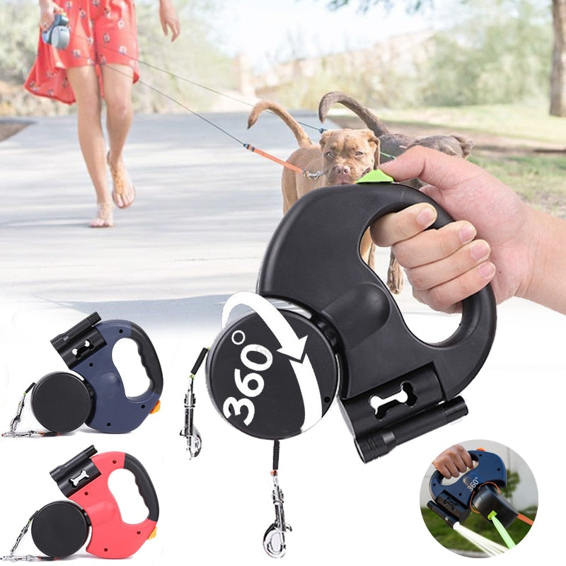 Retractable Dog Leashes | 360 Degree Dog Leash | Furry Mart