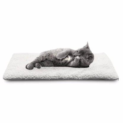 Soft Fleece Self Heating Pet Warmer Bed