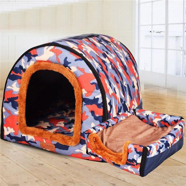 Soft Foldable Warm Pet Kennel House