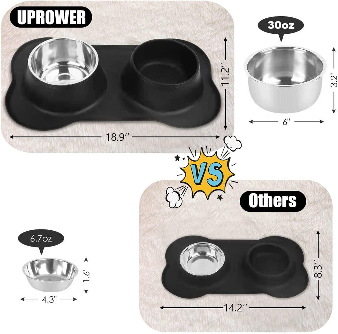  Stainless Steel Dog Bowl | Feeder Bowls for Dogs | Furry Mart