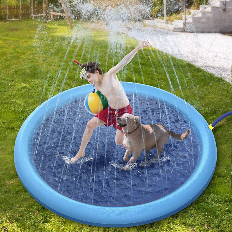 Dog Splash Pad | Dog Sprinkler Pad | Furry Mart