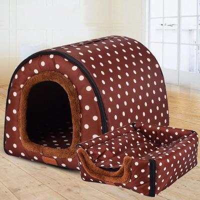 Soft Foldable Warm Pet Kennel House