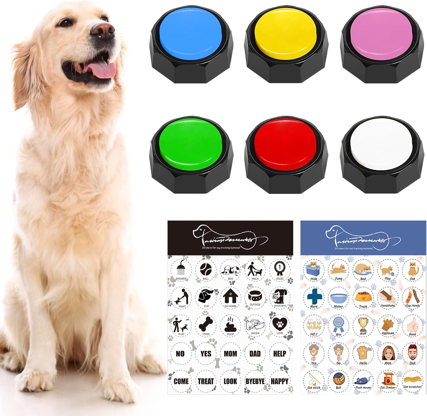 Dog Talking Buttons | Dog Training Buttons | Furry Mart