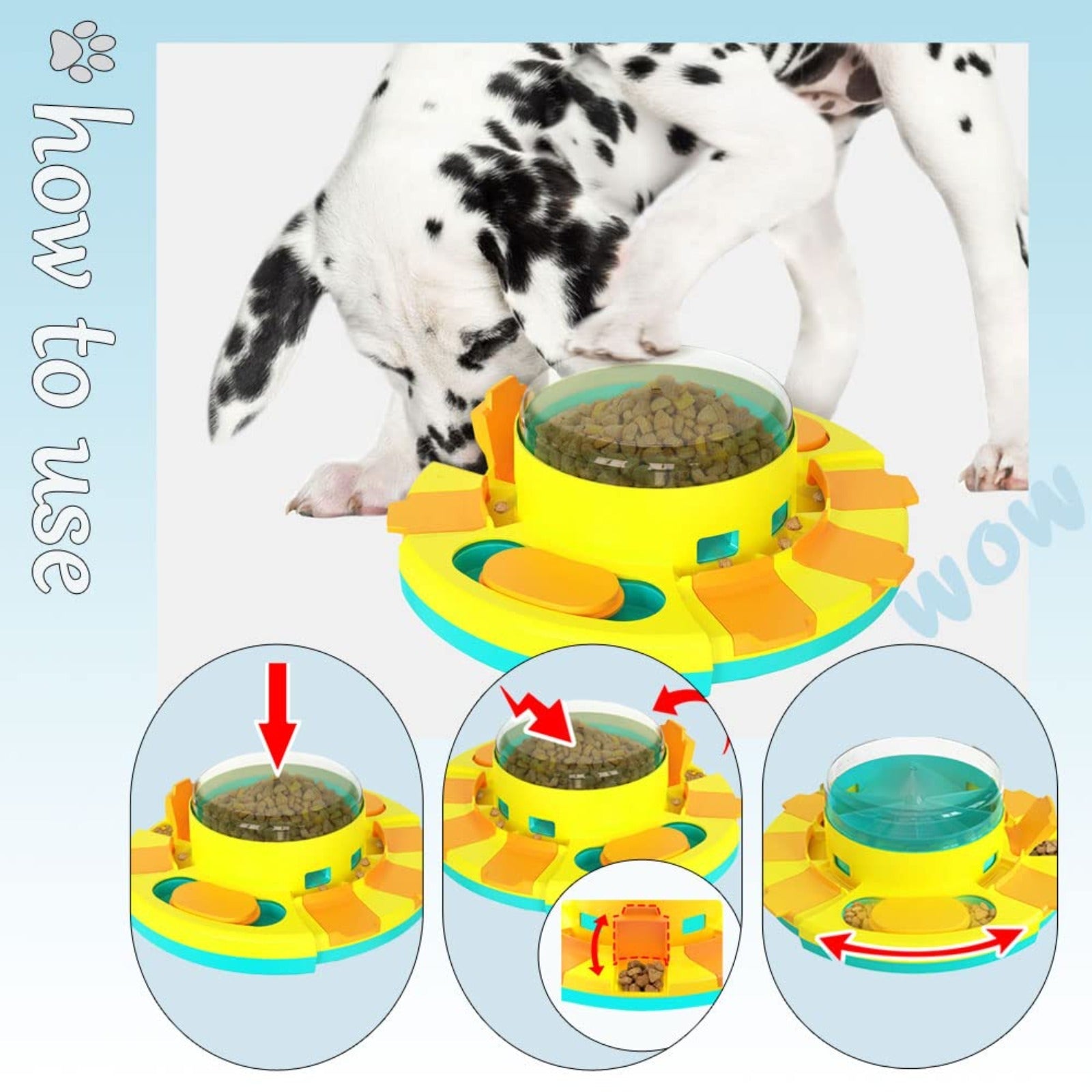 Dog Slow Feeder | Dog Puzzle Feeder | Furry Mart