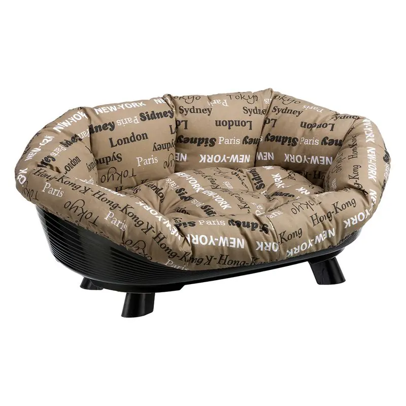 Ferplast Siesta Deluxe Dog Basket - Black - Image 17