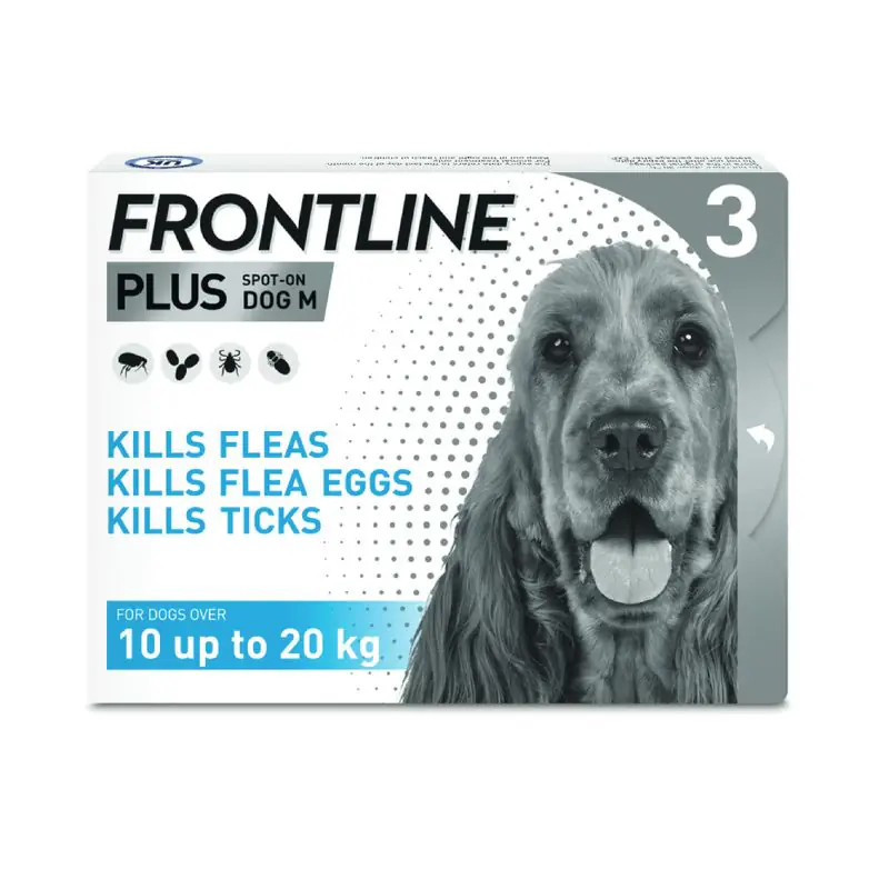 FRONTLINE® Plus Spot On for Dogs - M (10-20kg) - Image 3